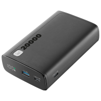 Power Bank 20000 мАч Cellularline PBDISPL01PD20000K (20 Вт) Черный 