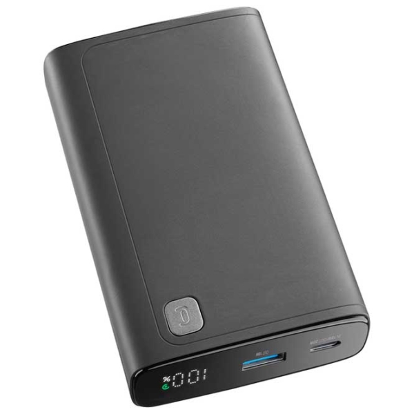 Power Bank 20000 mAh Cellularline PBDISPL01PD20000K (20 W) Black  photo 3
