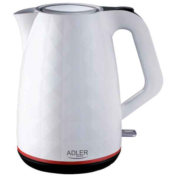 Ceainic electric Adler AD-1277 White 2200 W, 1.7l, Material interior: Plastic photo 1