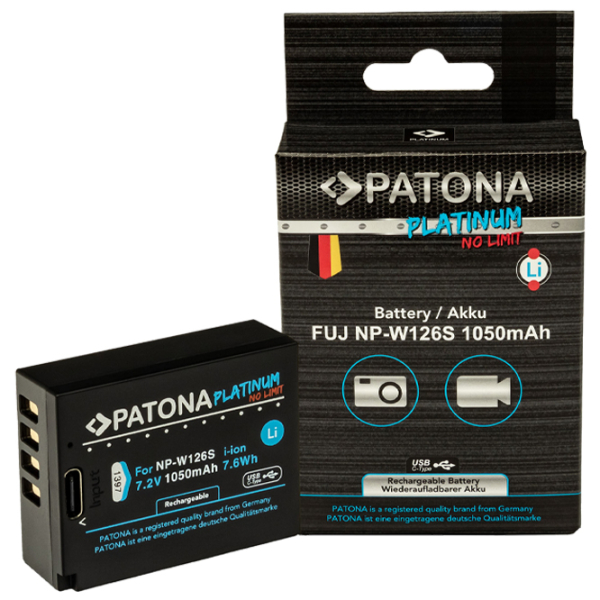 Аккумулятор для фотоаппарата Patona Li-Ion 1050 мАч (1)  photo 1