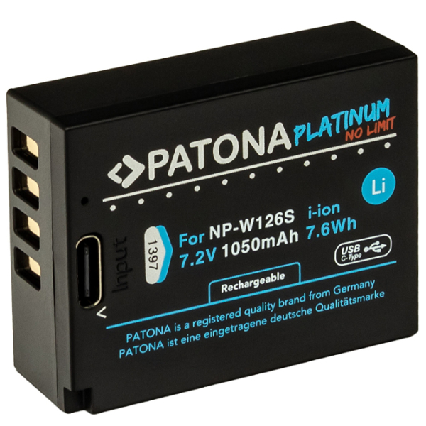 Аккумулятор для фотоаппарата Patona Li-Ion 1050 мАч (1)  photo 2