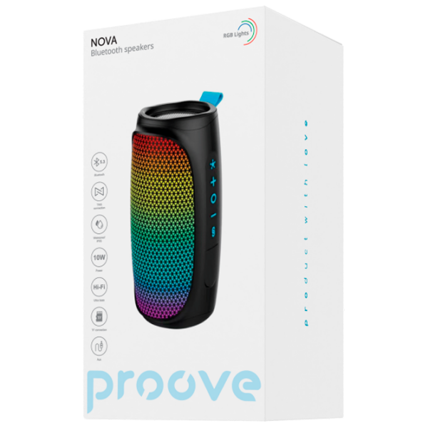 Boxă portabilă Proove Nova Black 10 W photo 3
