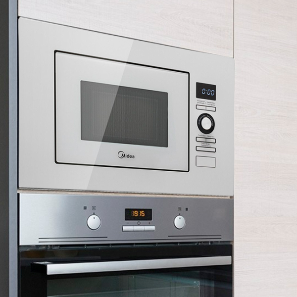 Cuptor cu microunde Midea AG820BJU-WH White , 20l, 800 W photo 3
