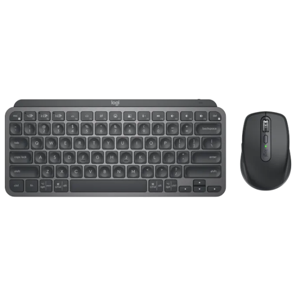 Клавиатура и Мышь Logitech MX Keys Mini Combo for Business Графит Для дома и офиса, Беспроводные photo 1