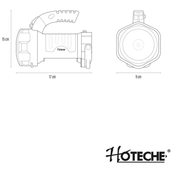 Фонарик Hoteche 440121 Оранжевый  photo 6