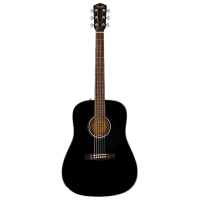 Chitară acustică Fender CD-60S WF Black Dreadnought, 4/4