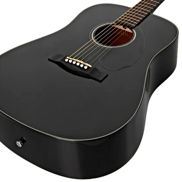 Chitară acustică Fender CD-60S WF Black Dreadnought, 4/4 photo 8