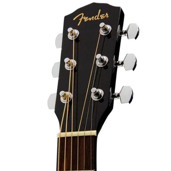 Chitară acustică Fender CD-60S WF Black Dreadnought, 4/4 photo 9