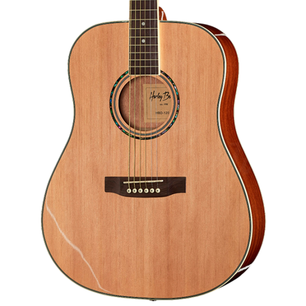 Chitară acustică Harley Benton D-120NT Natural Dreadnought, 4/4 photo 7