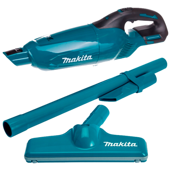 Вертикальный пылесос Makita DCL280FZ Светло-синий  | Сухая | Контейнер | 0.65 л photo 2