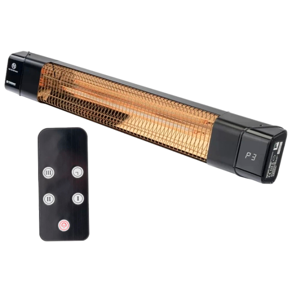 Încălzitor infraroșu Powermat PM-GPC-2500DL Black 20 m² | 2000 W photo 4
