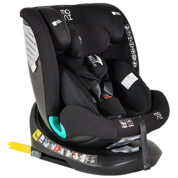 Scaun auto Moni Serengeti I-size 3801005151455 Black 0 luni - 12 ani, 36 kg photo 3