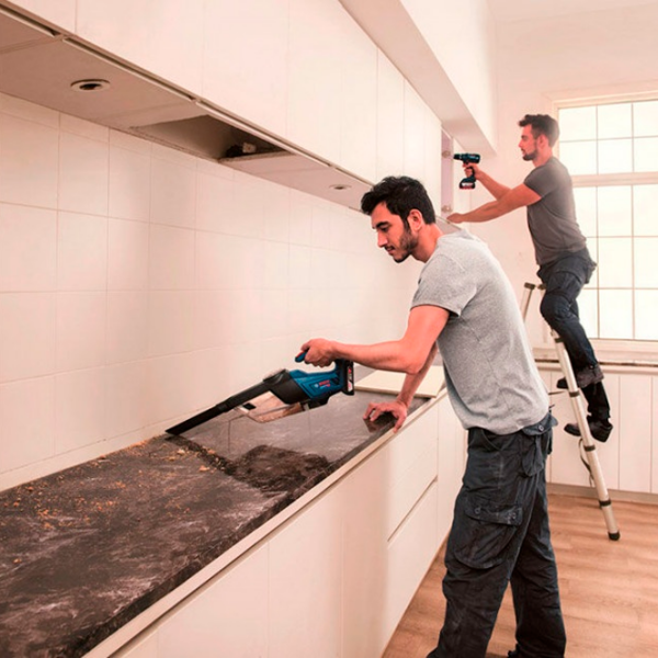 Портативный пылесос Bosch B06019C6200 Синий 7420 Вт | Сухая | Контейнер | 0.7 л photo 4
