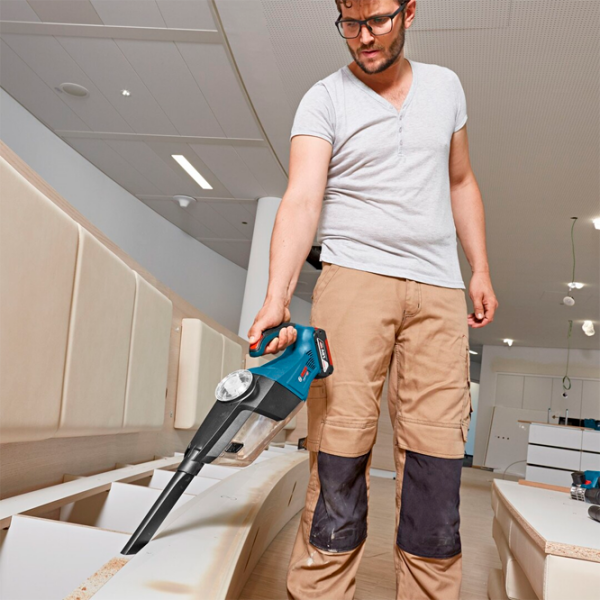 Портативный пылесос Bosch B06019C6200 Синий 7420 Вт | Сухая | Контейнер | 0.7 л photo 7