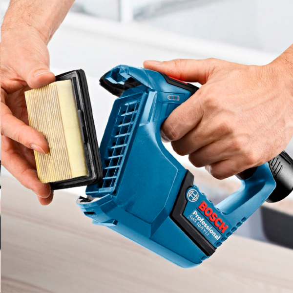 Портативный пылесос Bosch B06019C6200 Синий 7420 Вт | Сухая | Контейнер | 0.7 л photo 8