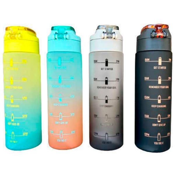 Sticle pentru apă Leejo S170-3 Multicolor 1000 ml photo 3