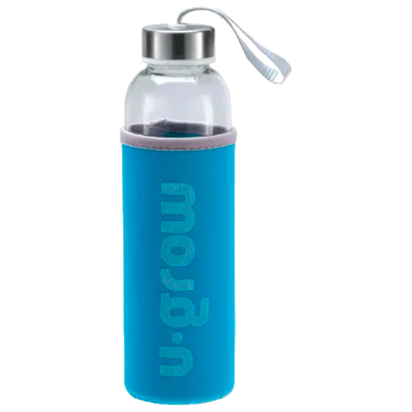 Sticlă pentru apă U-GROW UGBTL Transparent 500 ml photo 2