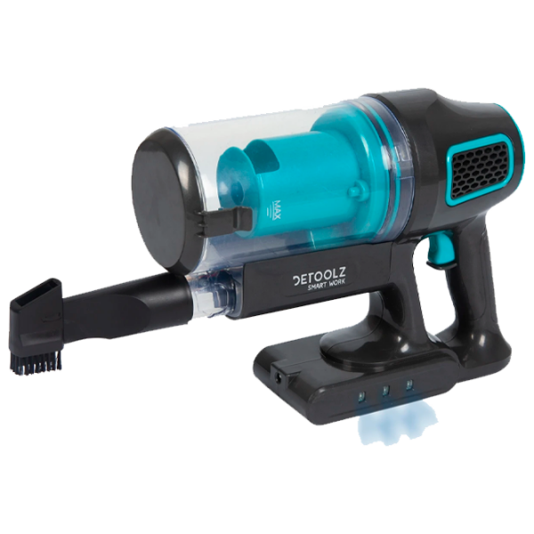 Aspirator vertical Detoolz DZ-CI102 Blue 120 W | Uscată | Container | 0.8 l photo 4