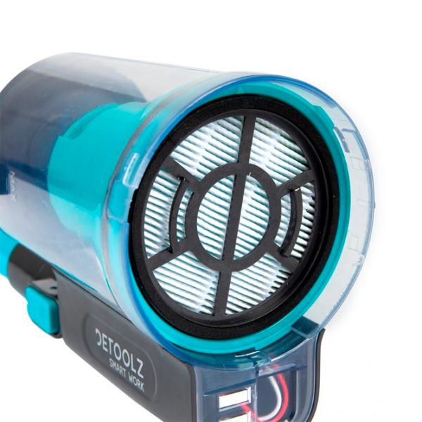 Aspirator vertical Detoolz DZ-CI102 Blue 120 W | Uscată | Container | 0.8 l photo 9