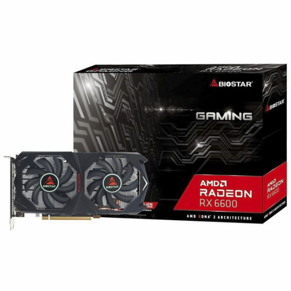 Placă video Biostar Radeon RX 6600 OC 8 GB PCI Express 4.0 photo 4