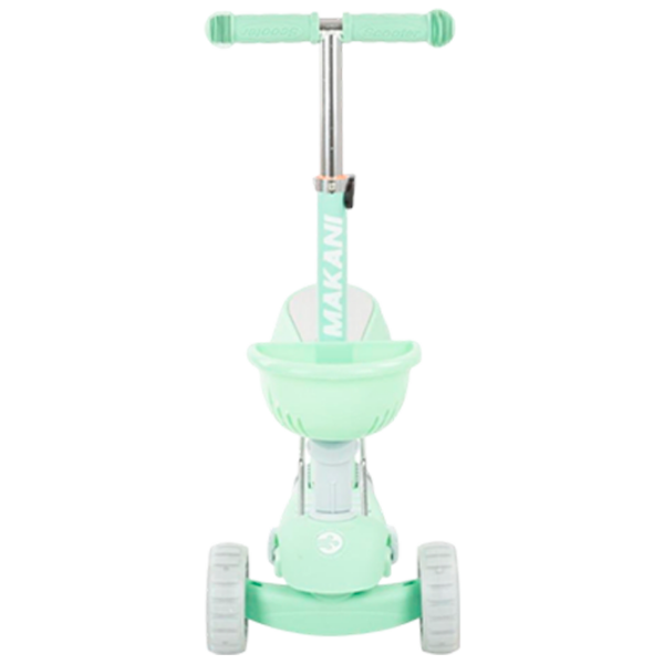 Trotinetă pentru copii cu trei roți Kikka Boo Bon Bon 3 in 1 (3801006010959) Mint 3 ani, 50 kg, Din plastic cu silicon photo 4