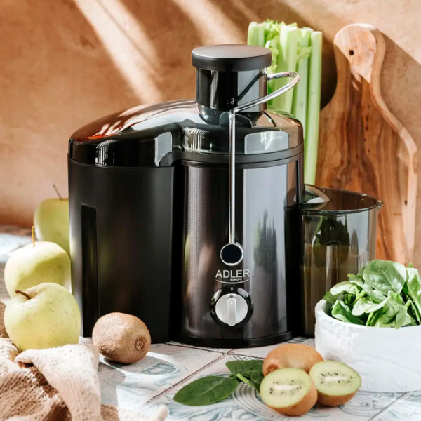 Соковыжималка Adler AD-4132 Черный 800 Вт, Центробежная, Количество скоростей: 3 photo 8