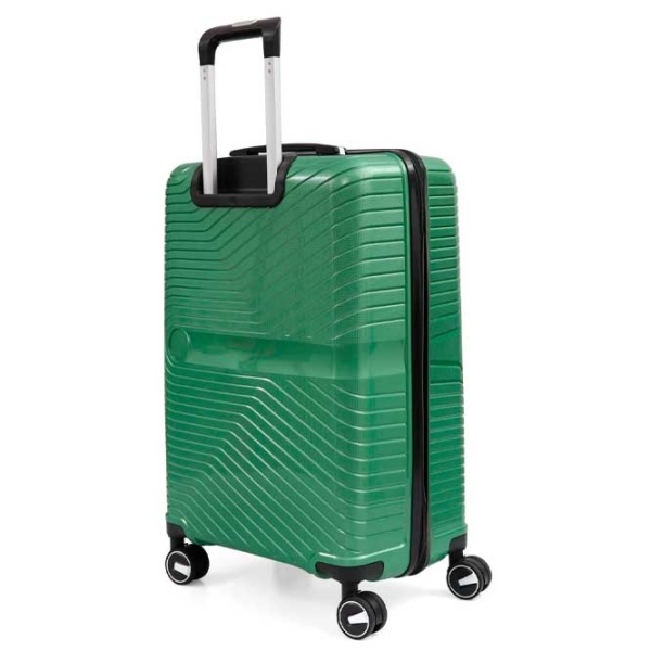 Valiză CCS 5239 Green Metalic 105l   photo 3