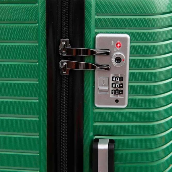 Valiză CCS 5239 Green Metalic 105l   photo 6
