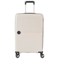 Valiză CCS 5239 White Anthracite 105l 