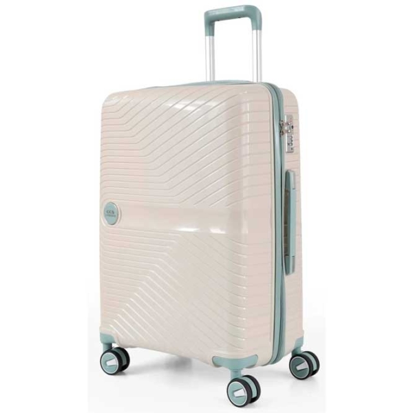 Valiză CCS 5239 White Blue 105l   photo 2