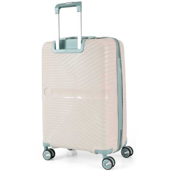 Valiză CCS 5239 White Blue 105l   photo 3