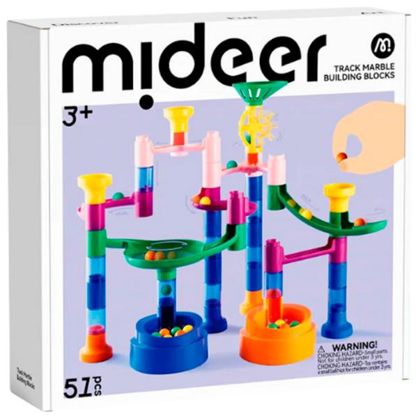 Конструктор Mideer Track Marble Разноцветный Количество деталей 51, 3+ photo 1
