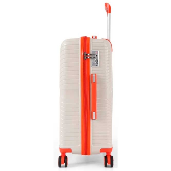 Valiză CCS 5239 White Orange 105l   photo 4