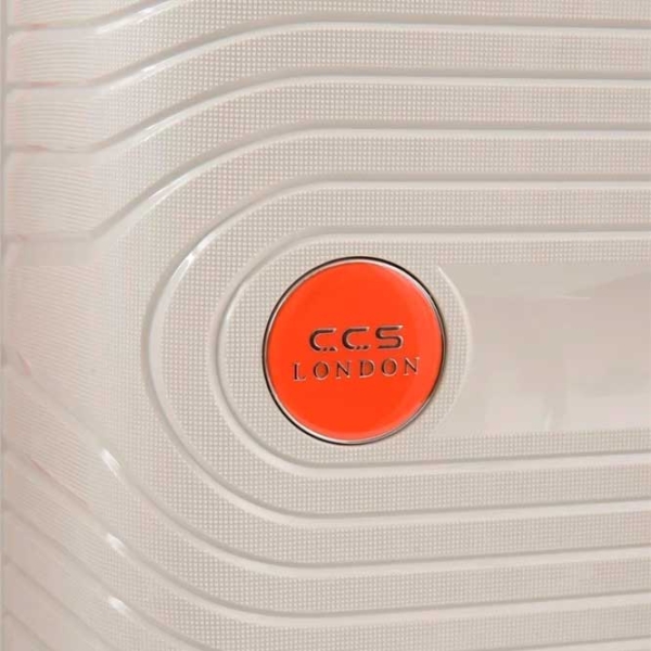 Valiză CCS 5239 White Orange 105l   photo 5