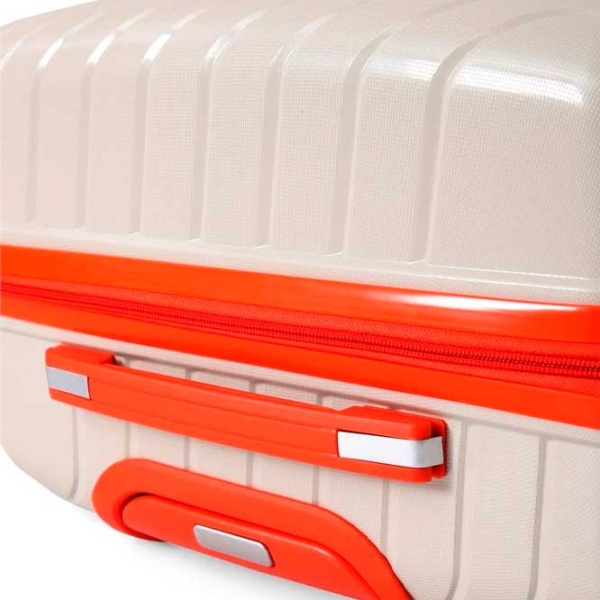 Valiză CCS 5239 White Orange 105l   photo 7