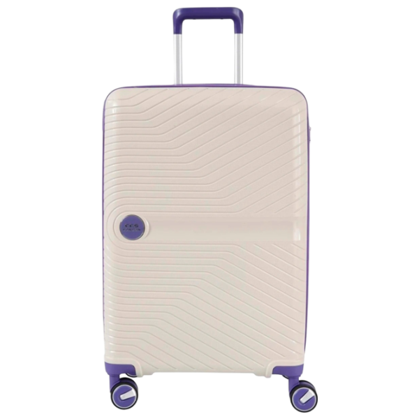 Valiză CCS 5239 White Purple 105l   photo 1