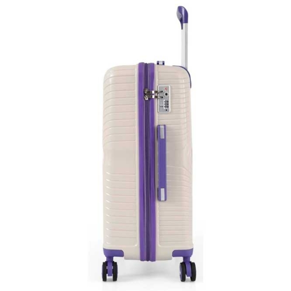 Valiză CCS 5239 White Purple 105l   photo 4
