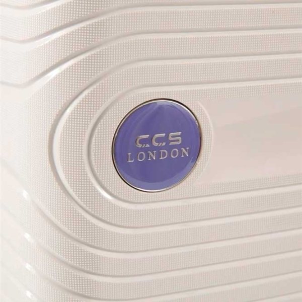 Valiză CCS 5239 White Purple 105l   photo 7