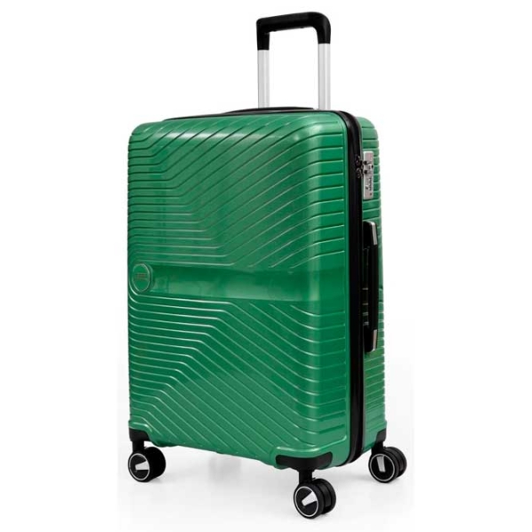 Valiză CCS 5239 Green Metalic 62 ll   photo 2