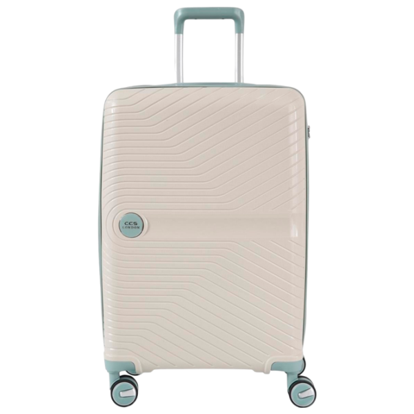 Valiză CCS 5239 White Blue 62l   photo 1