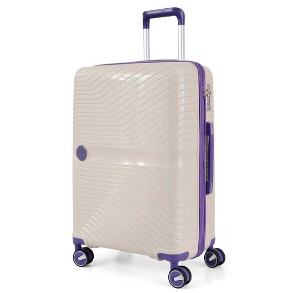 Valiză CCS 5239 White Purple 62 l   photo 2
