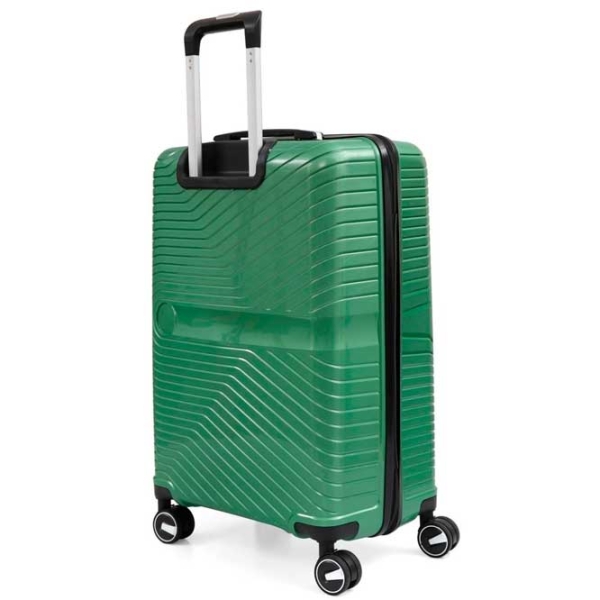 Valiză CCS 5239 Green Metalic 45l   photo 2