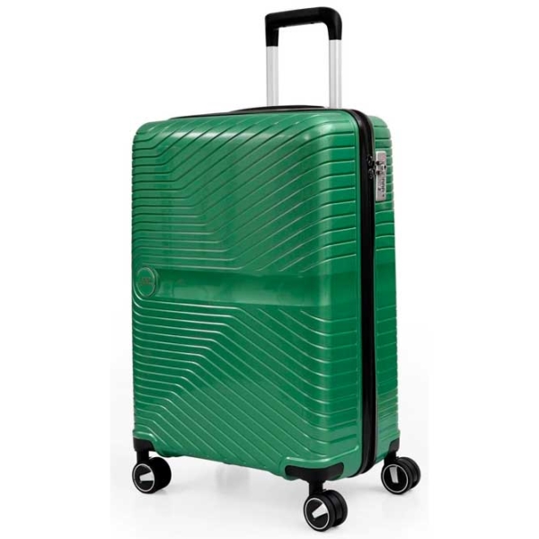 Valiză CCS 5239 Green Metalic 45l   photo 4