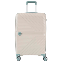 Valiză CCS 5239 White Blue 45l 