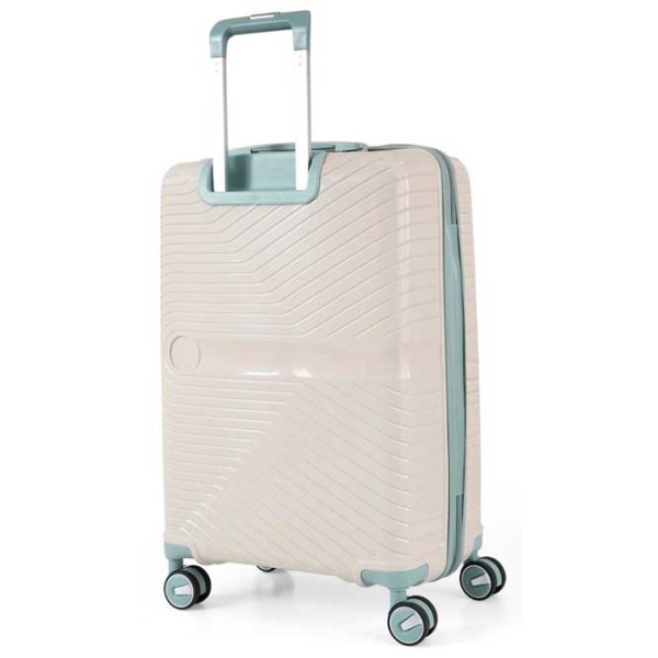 Valiză CCS 5239 White Blue 45l   photo 2