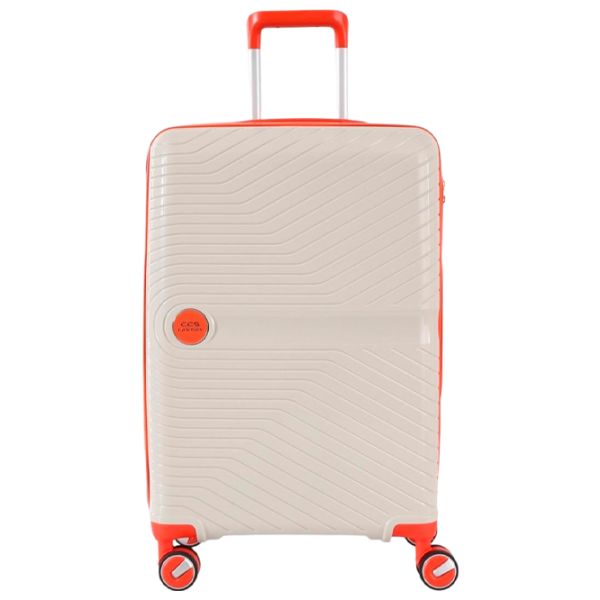 Valiză CCS 5239 White Orange 45l   photo 1