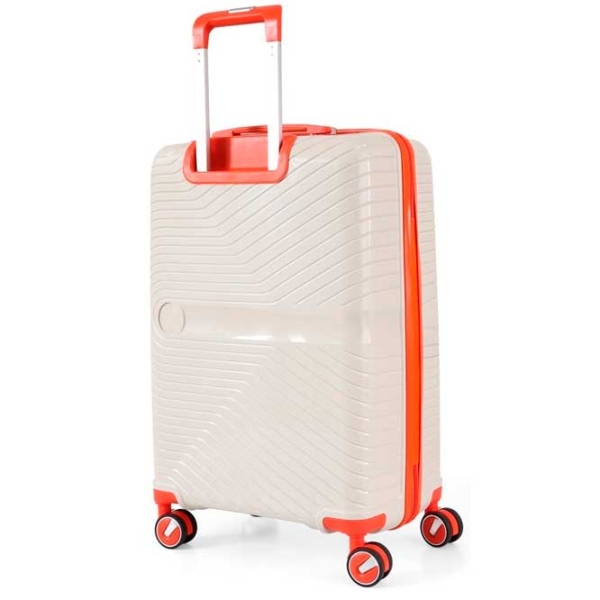 Valiză CCS 5239 White Orange 45l   photo 4