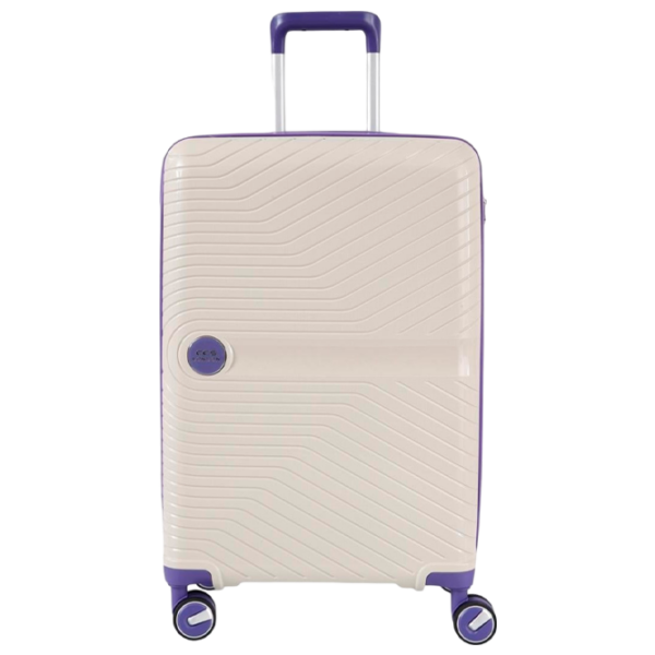 Valiză CCS 5239 White Purple 45l   photo 1