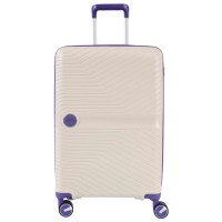 Valiză CCS 5239 White Purple 45l 