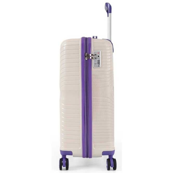 Valiză CCS 5239 White Purple 45l   photo 3